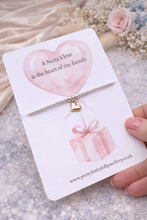 Load image into Gallery viewer, A Mother’s … Nana’s … Grandma’s love - Vintage Pale Gold Heart Bracelet