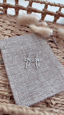 Bow Drop Earrings