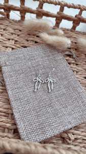 Bow Drop Earrings