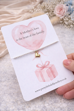 Load image into Gallery viewer, A Mother’s … Nana’s … Grandma’s love - Vintage Pale Gold Heart Bracelet