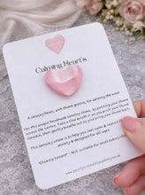 Load image into Gallery viewer, Sensory Heart Stone for Stress, Worry &amp; Anxiety with thumb groove