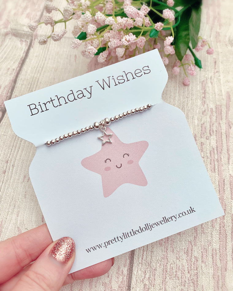 Birthday Wishes Star Bracelet