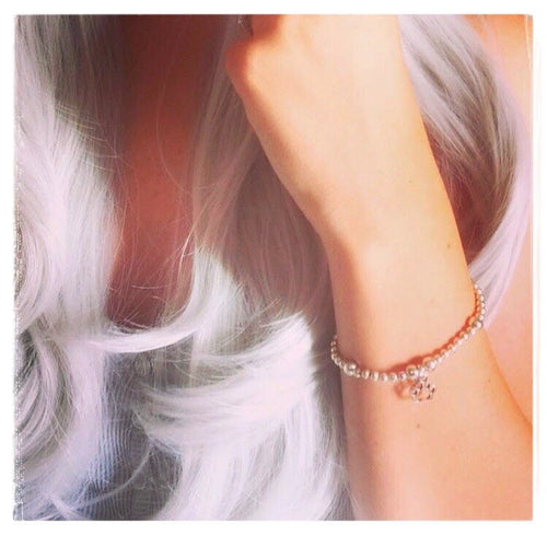 Paw Print Stacker Bracelet