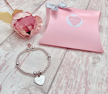 Load image into Gallery viewer, Adults Personalised Engraved Heart Bracelet