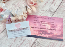 Load image into Gallery viewer, Rose Quartz Fertility Bracelet