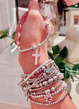 Load image into Gallery viewer, Chunky Cross Stacker Bracelet