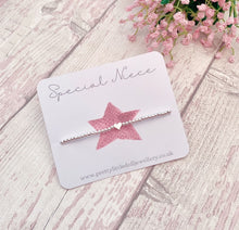 Load image into Gallery viewer, Special Mam | Mammy | Daughter | Granddaughter | Grandma | Nanna | Aunty | Niece | Friend - Heart Bracelet