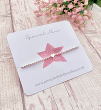 Load image into Gallery viewer, Special Mam | Mammy | Daughter | Granddaughter | Grandma | Nanna | Aunty | Niece | Friend - Heart Bracelet