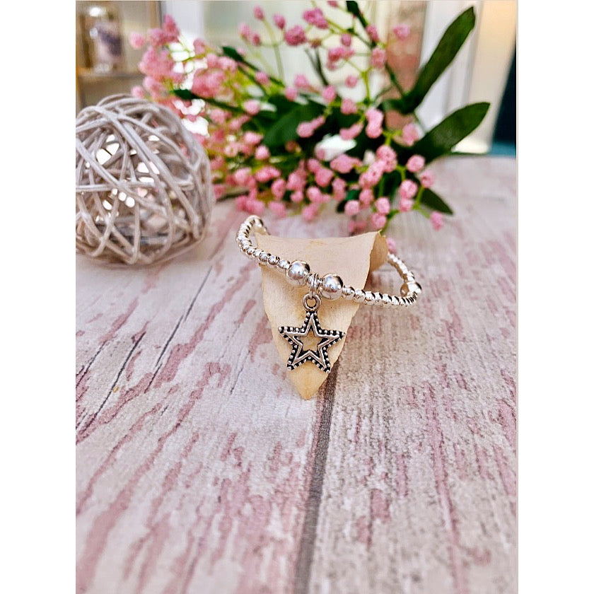 Studded Star Stacker Bracelet
