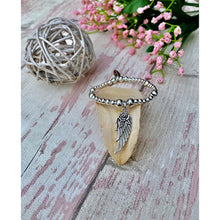 Load image into Gallery viewer, Angel Wing Stacker Bracelet