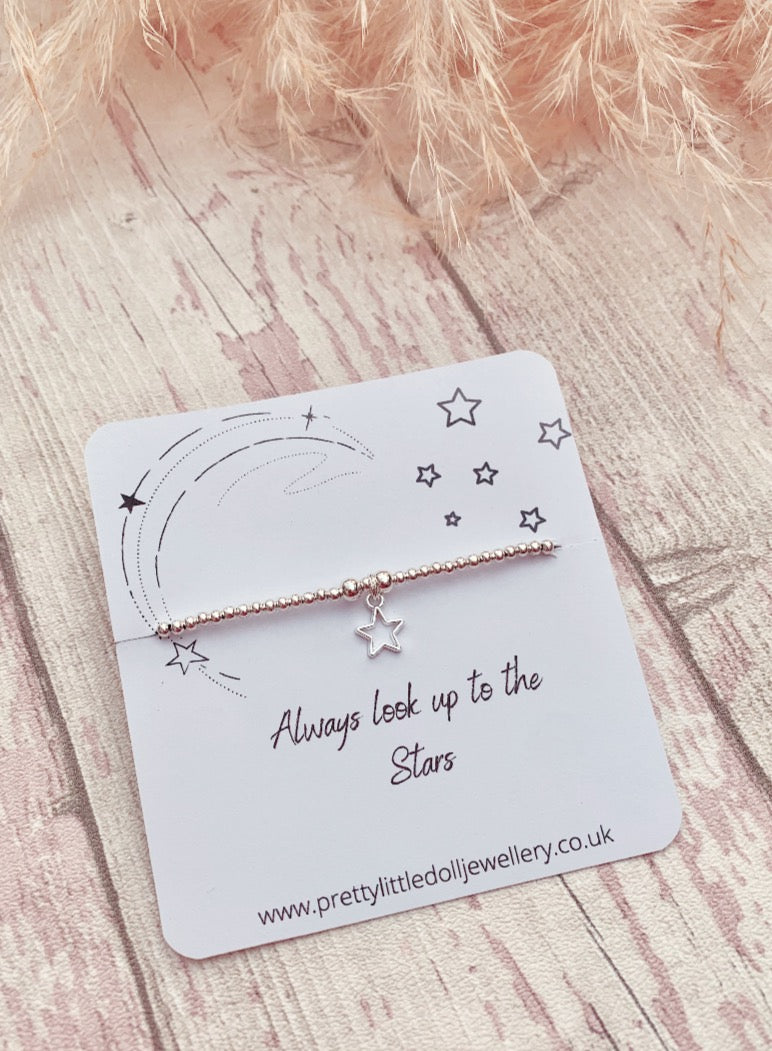 Always look up to the Stars - Star Bracelet